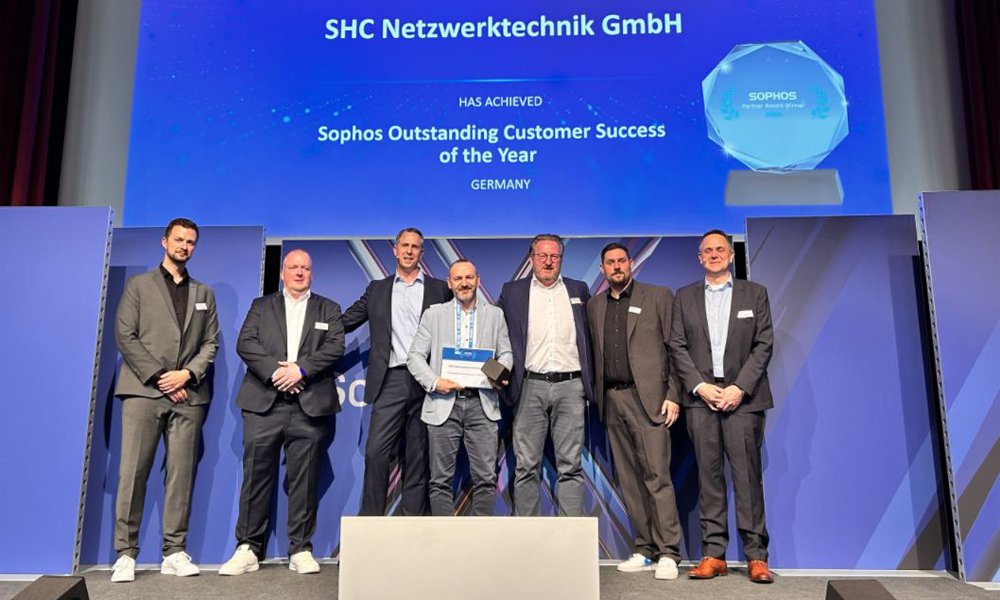 SHC Netzwerktechnik GmbH erhält renommierte Auszeichnung von Sophos
